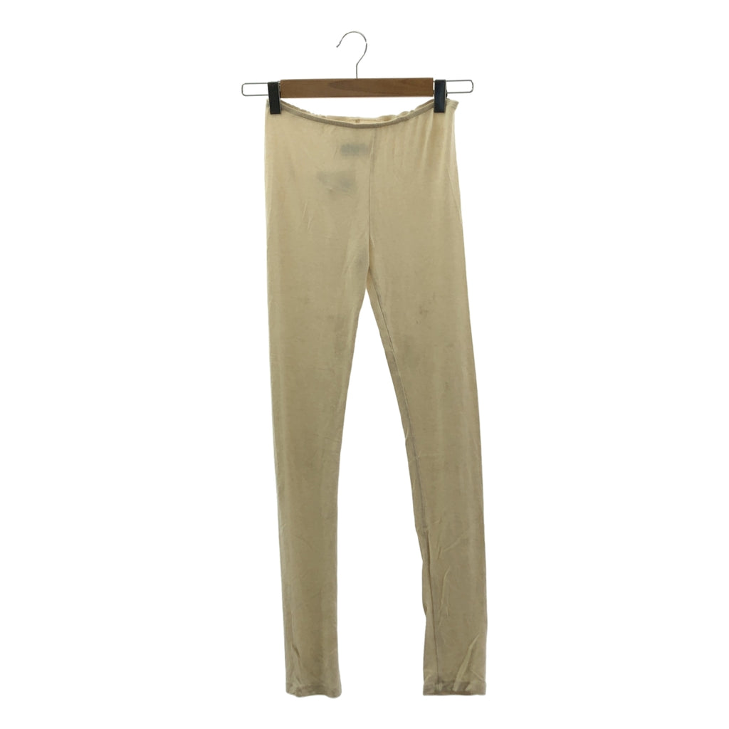 MM6 Maison Martin Margiela / エムエムシックスメゾンマルタンマルジェラ | 2009SS | レーヨン ウエストゴム スパッツ レギンス イージーパンツ | M | レディース