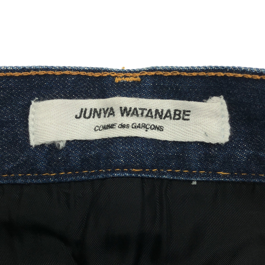 JUNYA WATANABE COMME des GARÇONS / Junya Watanabe | 2007 秋冬 | 混合材質、重建對接、皮革貼片、剪裁牛仔裙 | 春夏 | 女裝