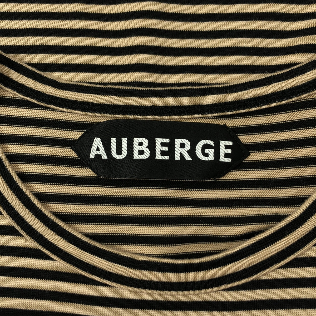 AUBERGE | 條紋圓領上衣 | 尺寸 38 | 男款