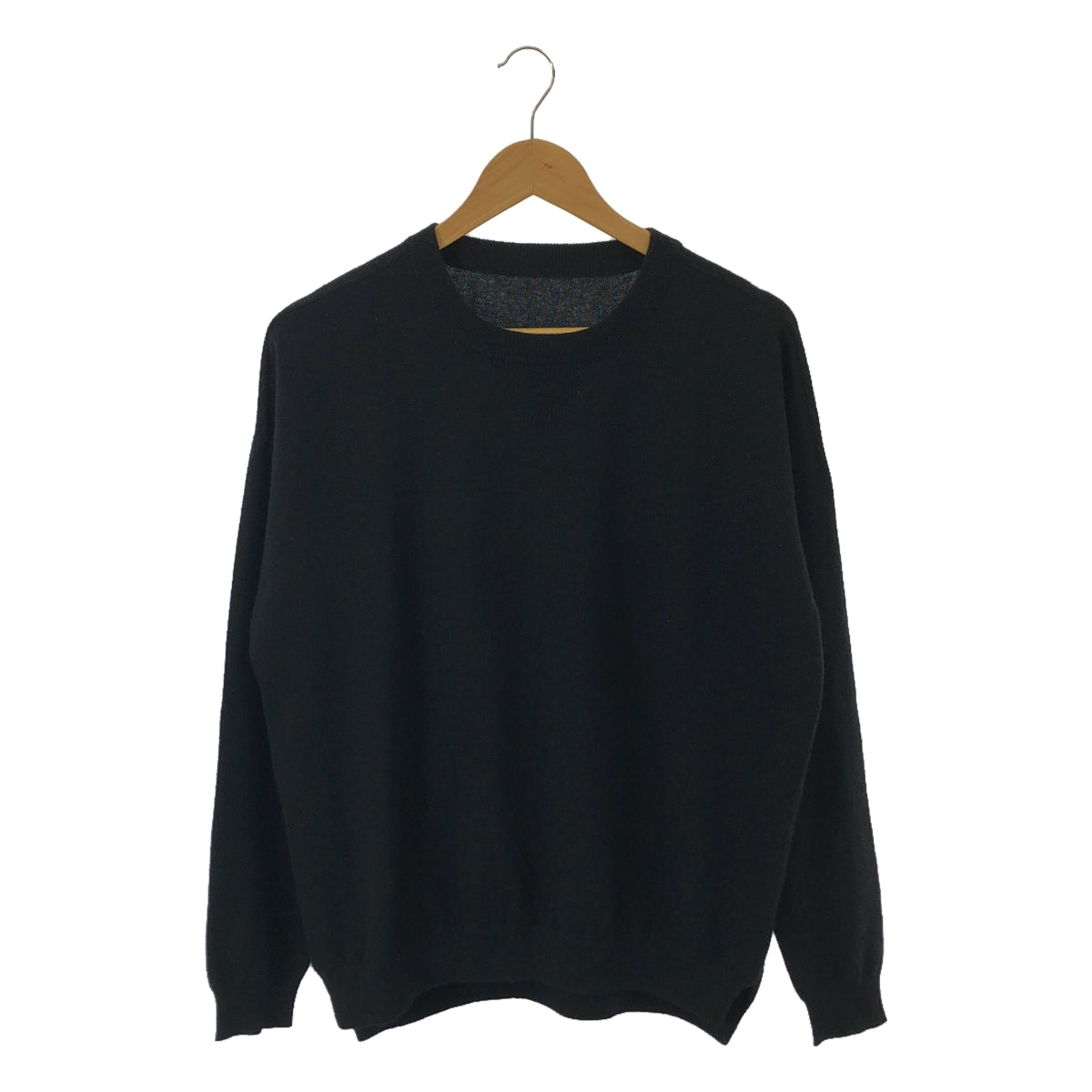 UNITED ARROWS &amp; SONS | Cashmere side slit crew neck knit | M | Men's