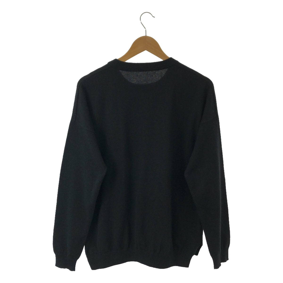 UNITED ARROWS &amp; SONS | Cashmere side slit crew neck knit | M | Men's