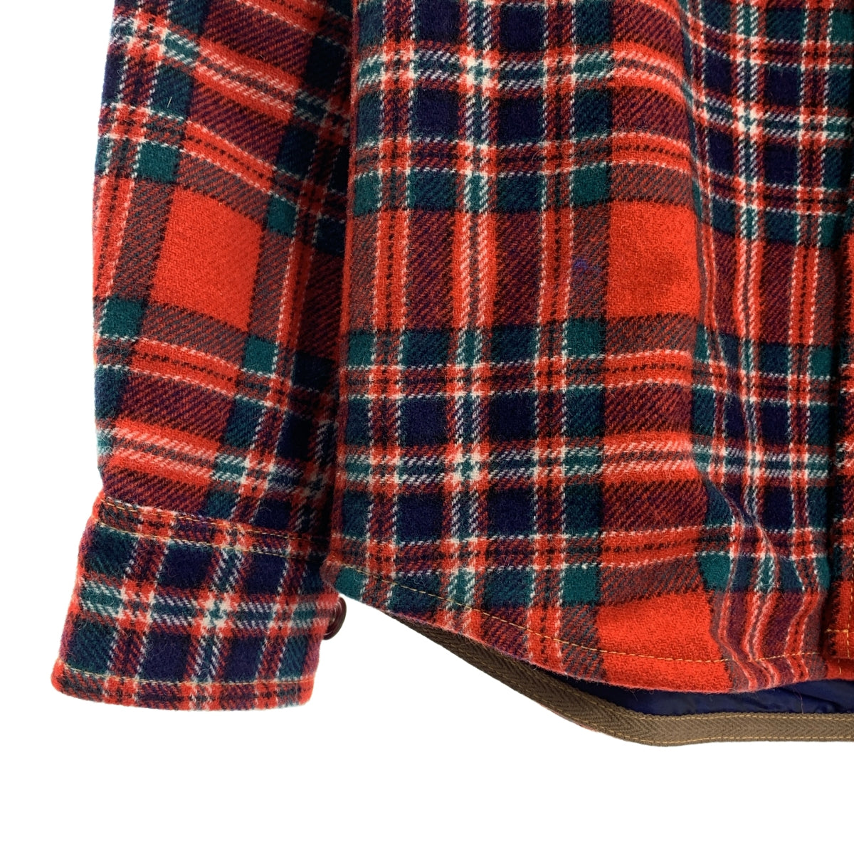 JUNYA WATANABE COMME des GARCONS MAN / 준야와타나베 콤데 걸슨맨 | 2014AW | × Levi's 리바이스 콜라보 울 요크 전환 엘보 패치 셔츠 | XS |