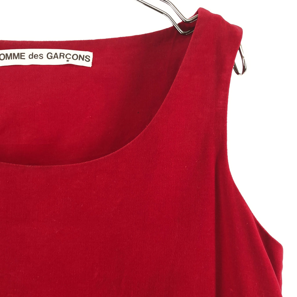 COMME des GARCONS / コムデギャルソン | velvet sleeveless dress ベルベット ワンピース |