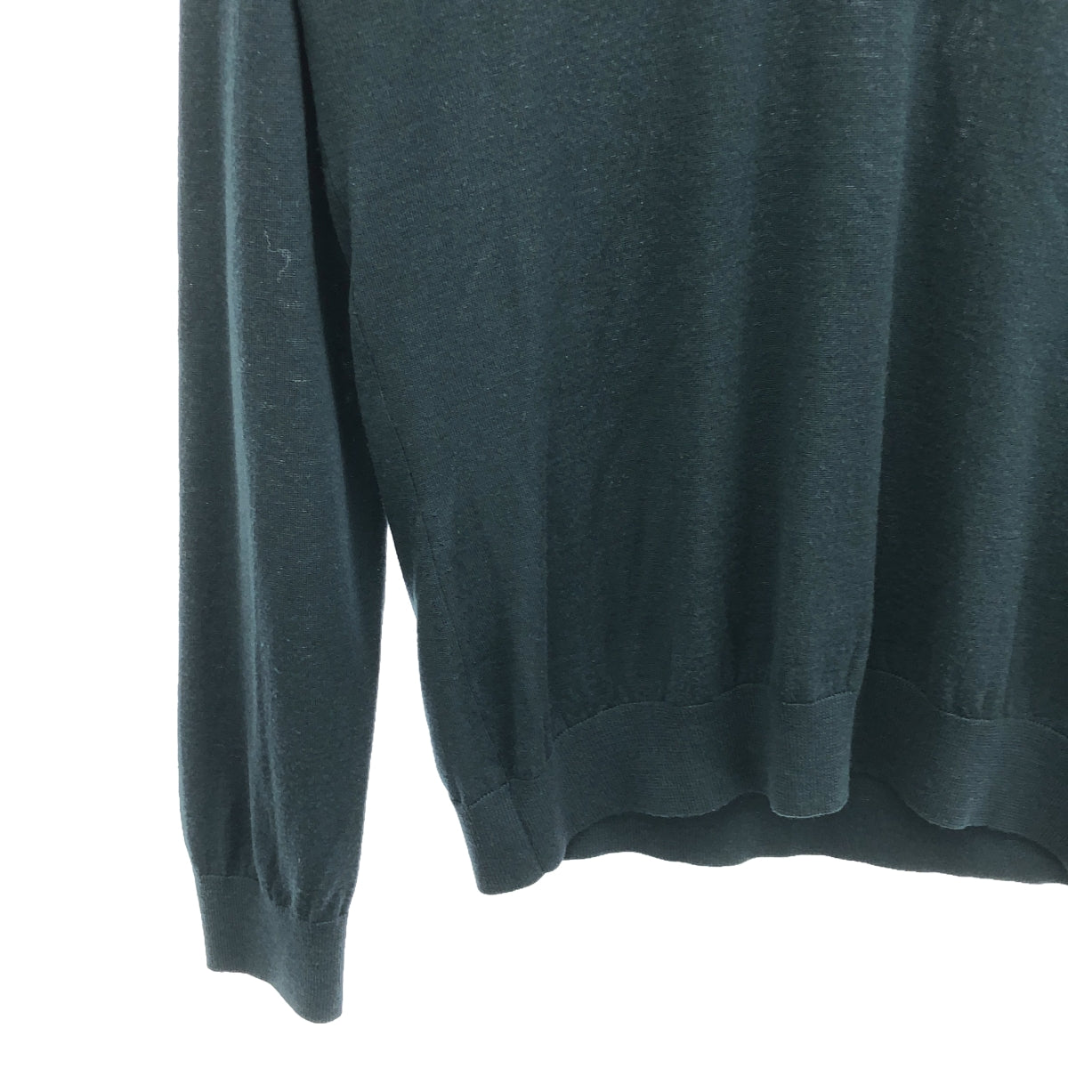 LANVIN |羊毛針織套頭衫 |尺寸 48 |海軍 |男士