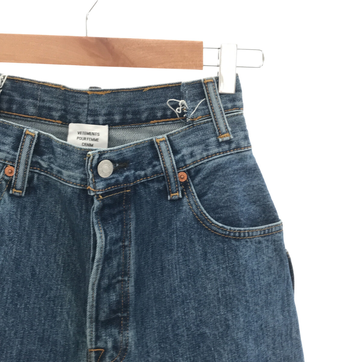 VETEMENTS / ヴェトモン | × Levi's REWORKED LEVIS JEANS 再構築 デニムパンツ | W33 | レ – KLD