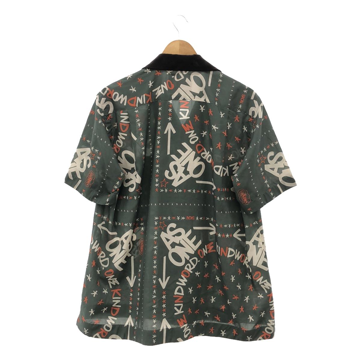 美品】 sacai / サカイ | 2023SS | × Eric Haze Bandana Print Shirt / 異素材 切替 総 – KLD