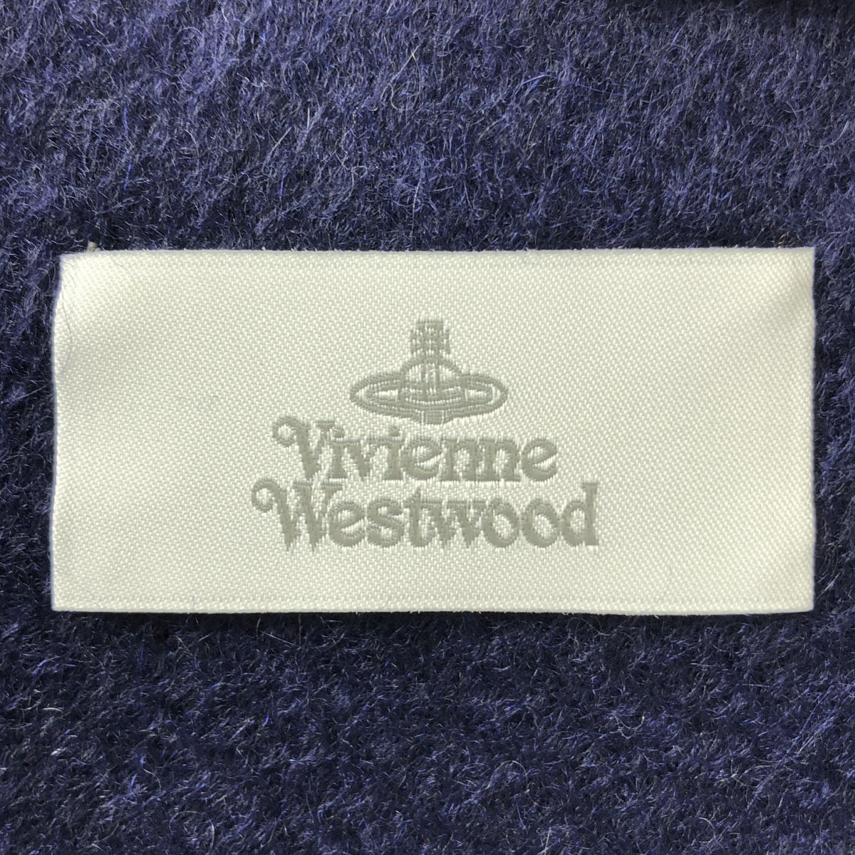 Vivienne Westwood / 비비안 웨스트우드 | 캐시미어 오브 자수 프린지 머플러 |