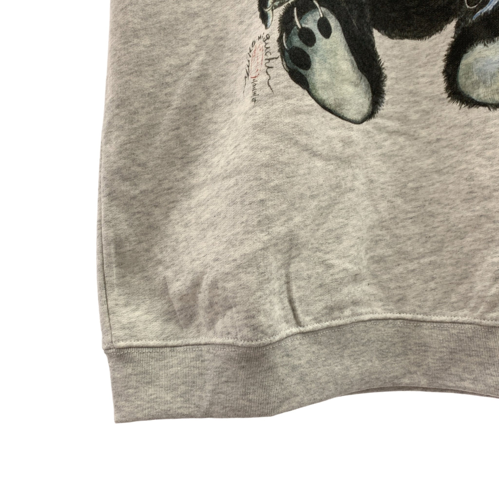 Yuko higuchi / 히구치 유코 | 보리스 잡화점 3 규스와 검은 곰 반팔 스웨트 | M | 여성