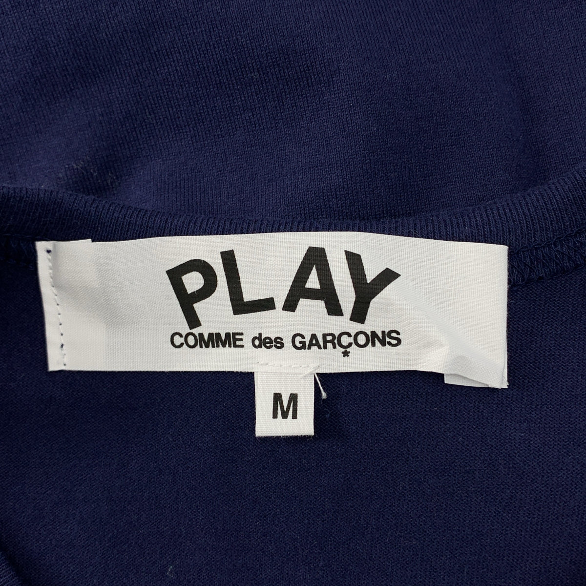 PLAY COMME des GARCONS / 플레이콤 데 갤슨 | AD2014 | 아이즈 로고 프린트 티셔츠 | M | 남성