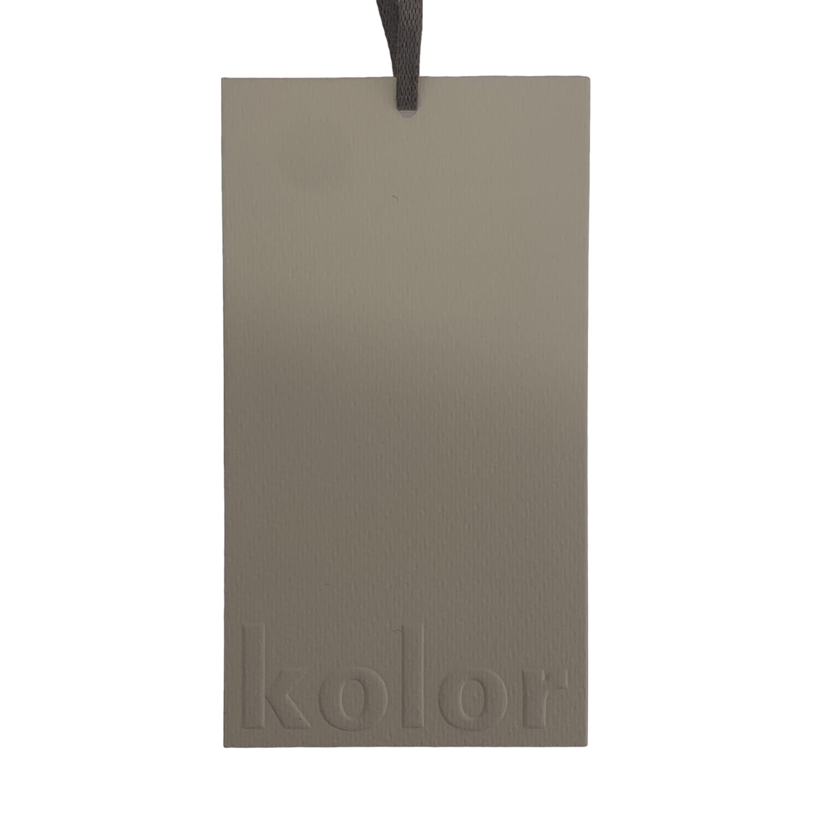 【成色極佳】kolor | Logo 雙領針織衫 | 2 碼 | 灰色 | 女款