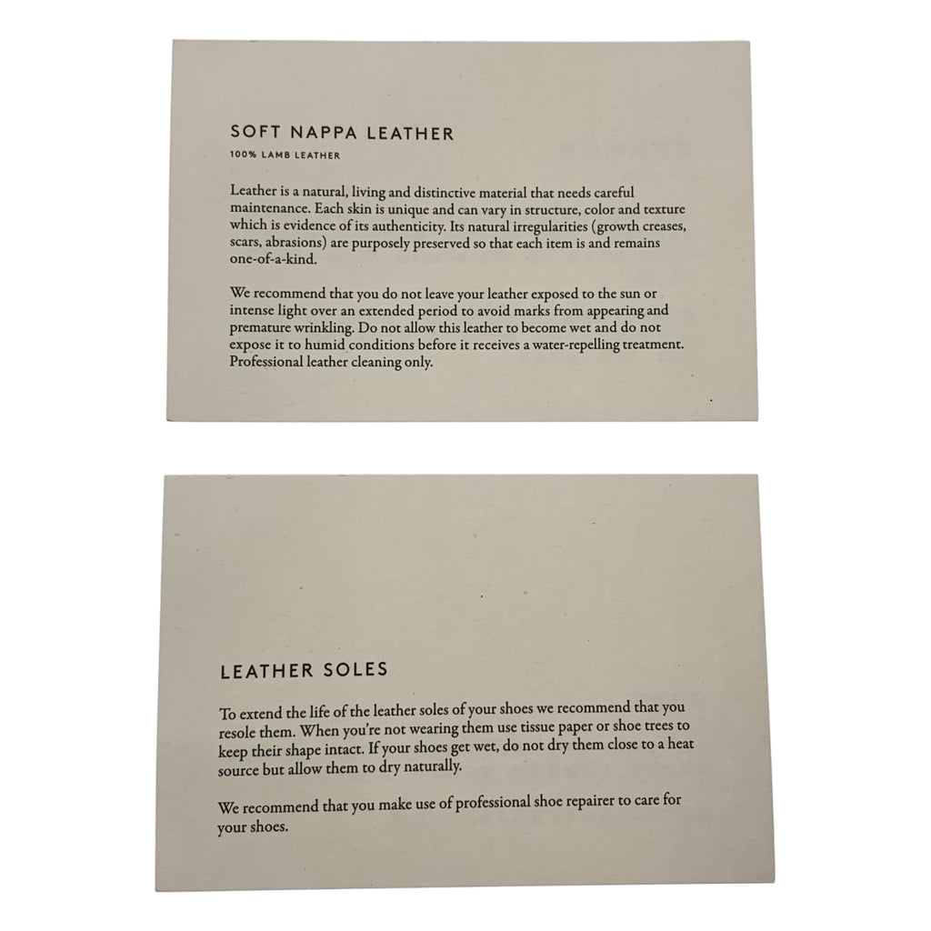 LEMAIRE / 르메르 | SOURIS CLASSIC DERBIES 55 / 람 나파 가죽 더비 신발 가죽 신발 | 38 | 여성