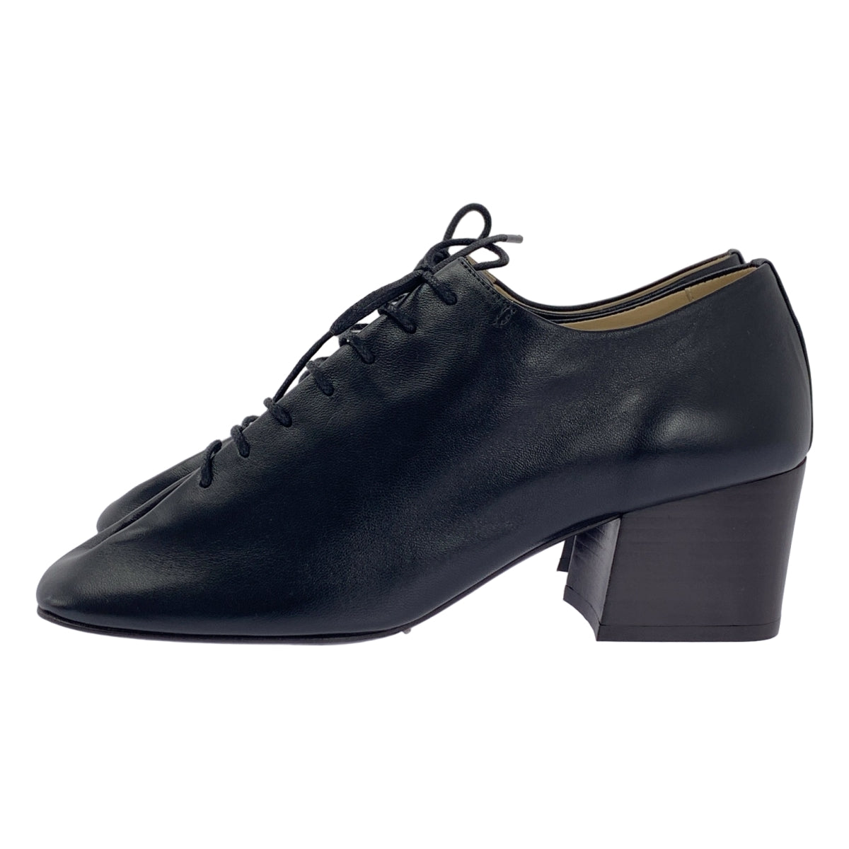 LEMAIRE / 르메르 | SOURIS CLASSIC DERBIES 55 / 람 나파 가죽 더비 신발 가죽 신발 | 38 | 여성