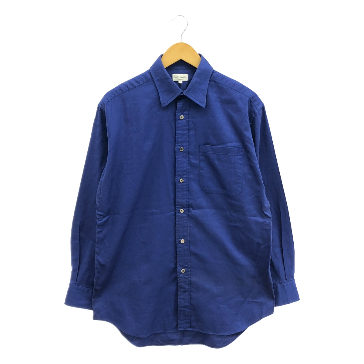 Paul Smith London | Cotton Regular Collar Shirt | M | Blue | Men's