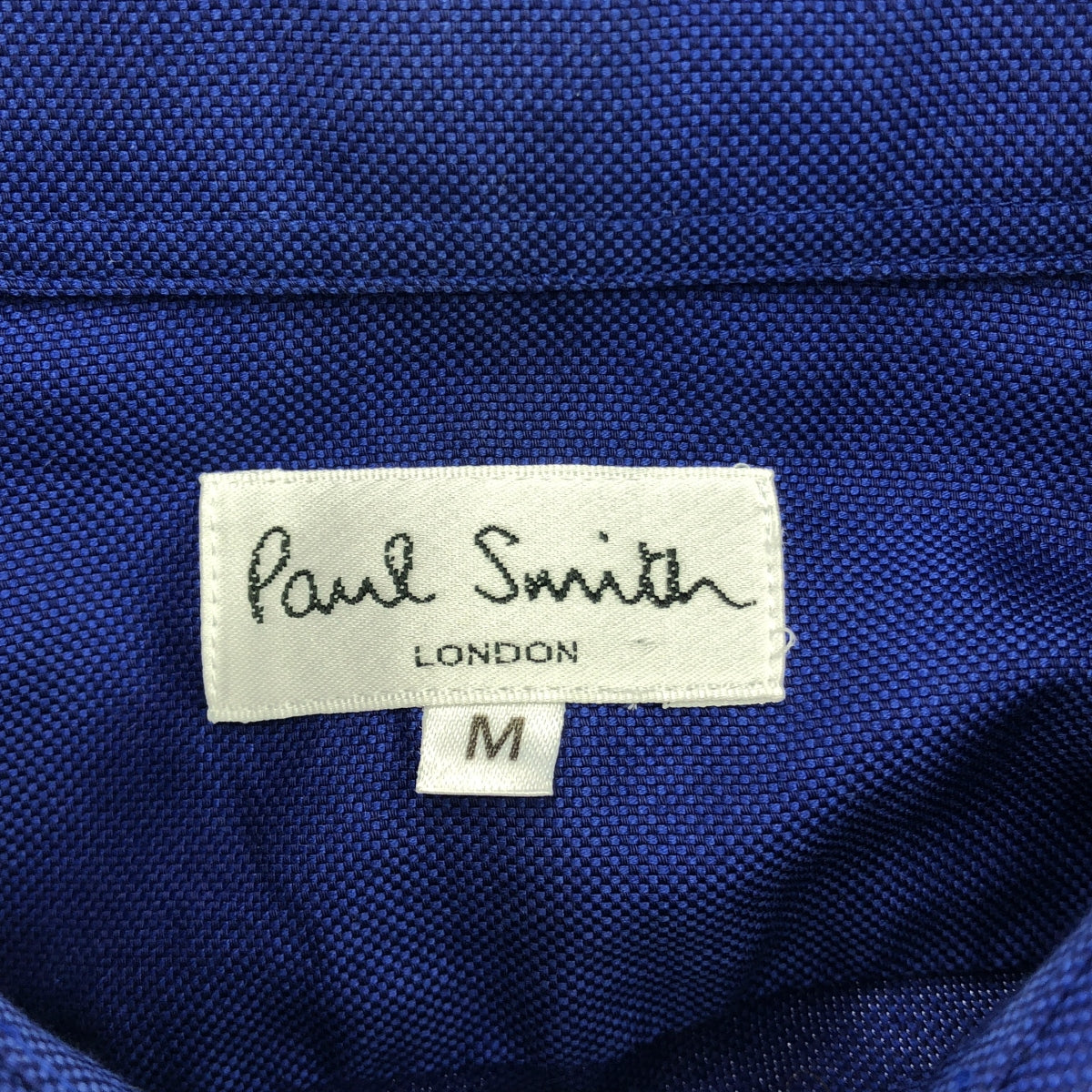 Paul Smith London / 폴 스미스 런던 | 코튼 레귤러 컬러 셔츠 | M | 블루 | 남성