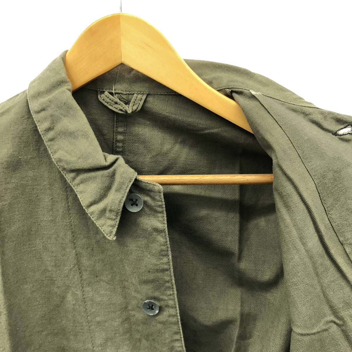 SWEDEN ARMY / スウェーデン軍 | 推定30s ヴィンテージ M-39 ユーティリティー ジャケット | オリーブ | メンズ