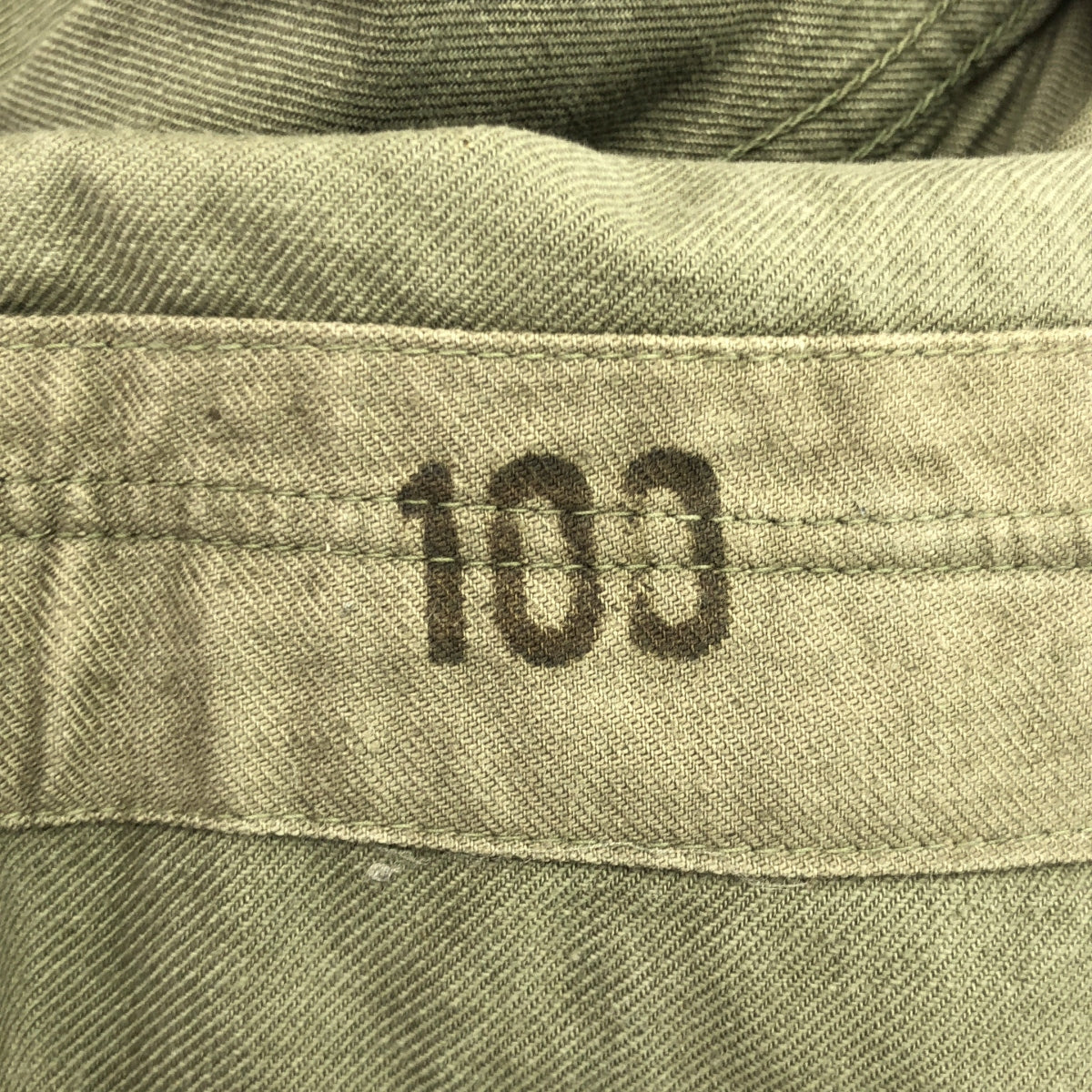 SWEDEN ARMY / 스웨덴 군 | 추정 30s 빈티지 M-39 유틸리티 재킷 | 올리브 | 남성