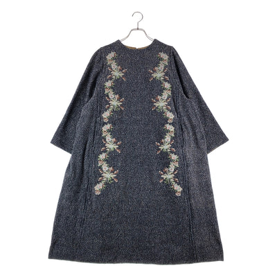 45r / フォーティファイブアール | ニコミコツイードのお花 スモック ワンピース | 00 | レディース