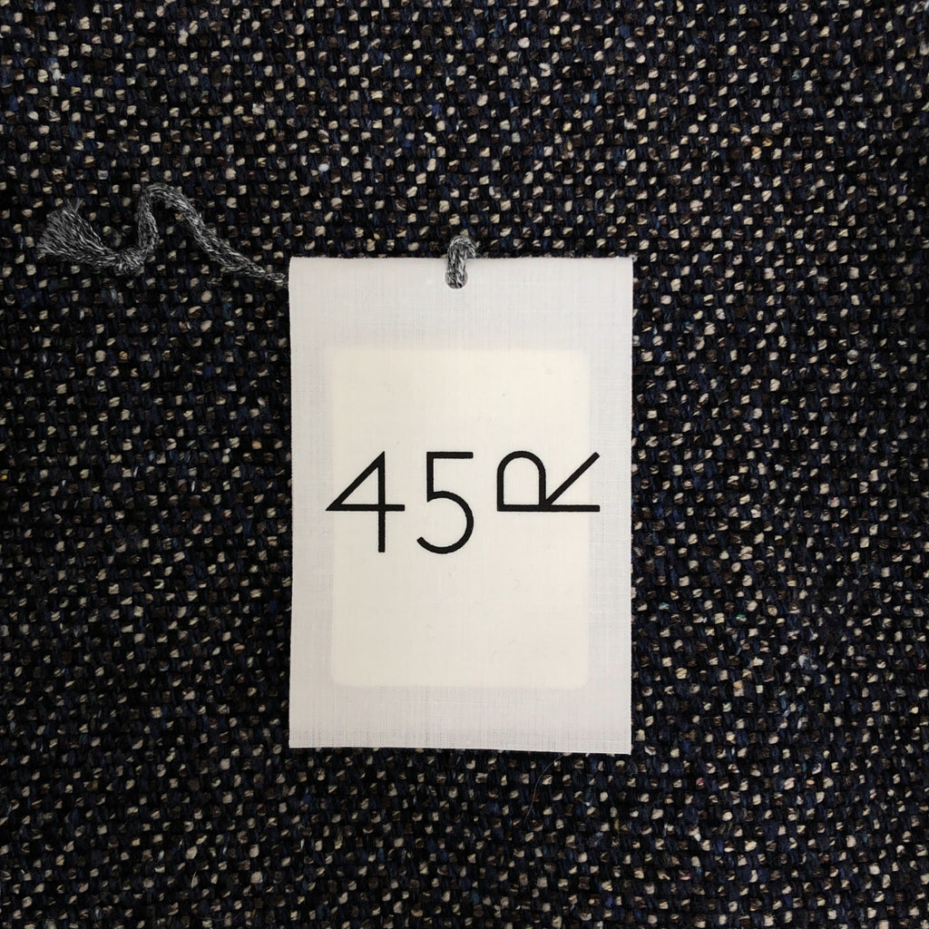 45r / フォーティファイブアール | ニコミコツイードのお花 スモック ワンピース | 00 | レディース