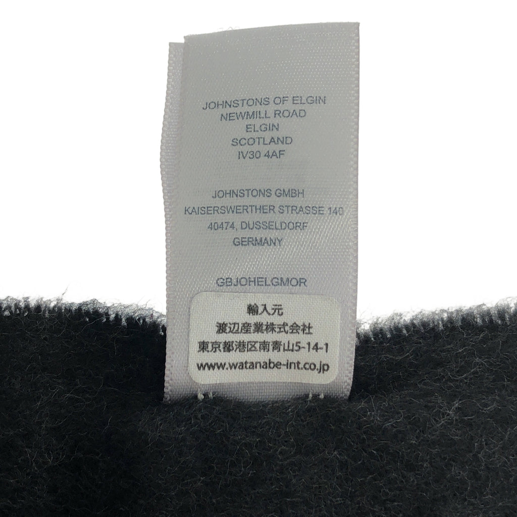 JOSHUA ELLIS / 約書亞·埃利斯 | 大號羊絨格紋圍巾 |