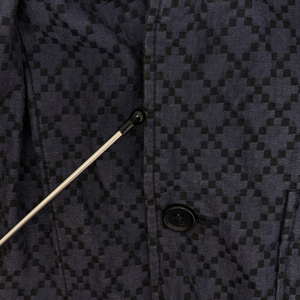 Engineered Garments / 엔지니어드 가먼츠 | Loiter Jacket Diamond Jacquard 다이아몬드 재가드 로이터 재킷 | M | 남성
