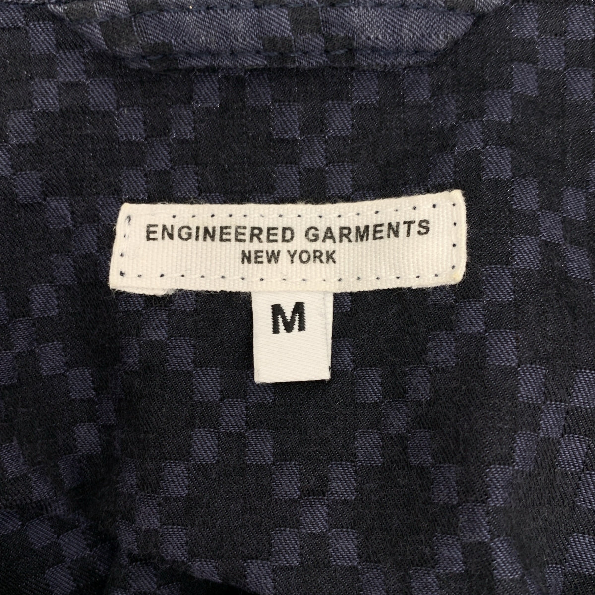 Engineered Garments / 엔지니어드 가먼츠 | Loiter Jacket Diamond Jacquard 다이아몬드 재가드 로이터 재킷 | M | 남성