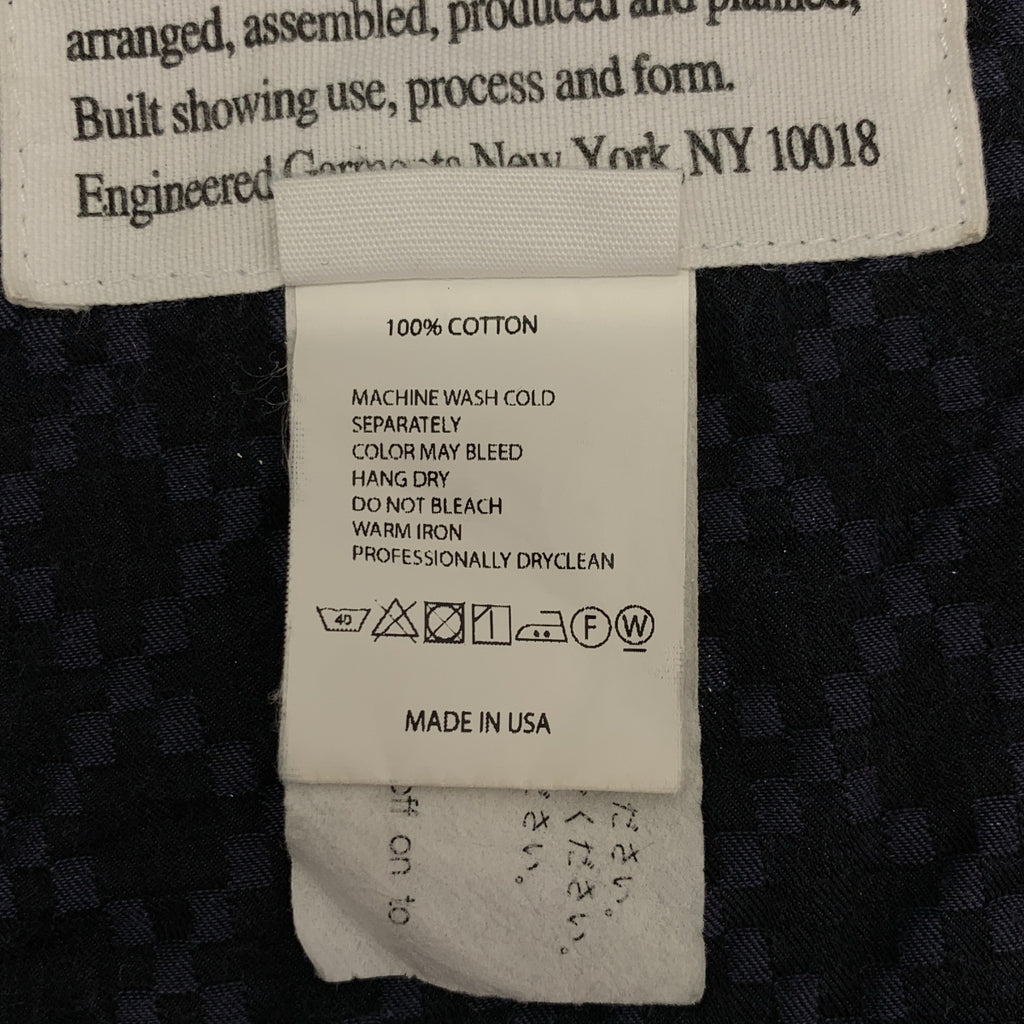 Engineered Garments / 엔지니어드 가먼츠 | Loiter Jacket Diamond Jacquard 다이아몬드 재가드 로이터 재킷 | M | 남성