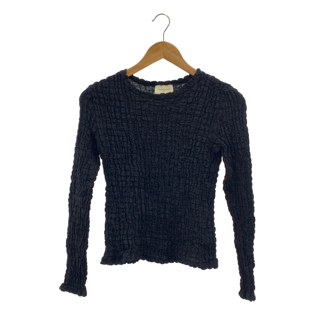 UNITED ARROWS / 유나이티드 애로즈 | 셔링 롱 슬리브 컷소우 | F | 여성