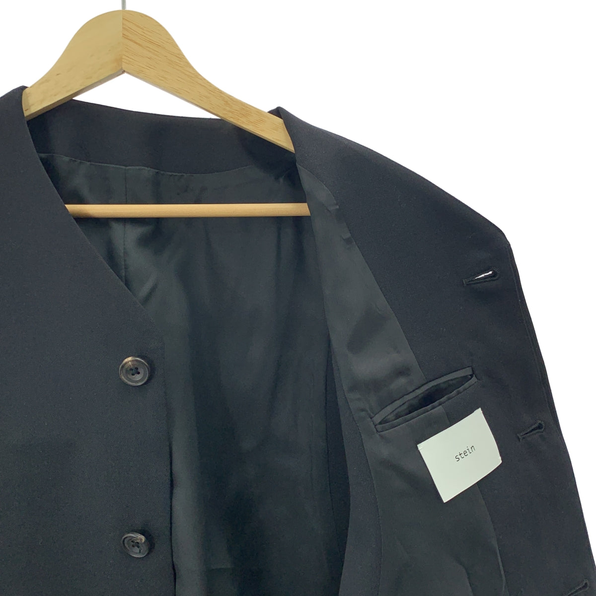 stein / シュタイン | ADJUSTABLE VEST ウールギャバジン ベスト | S | メンズ