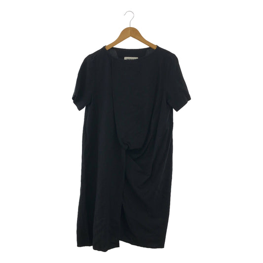 MM6 Maison Martin Margiela | 2011AW | Asymmetrical Drape Dress | Black | Women's