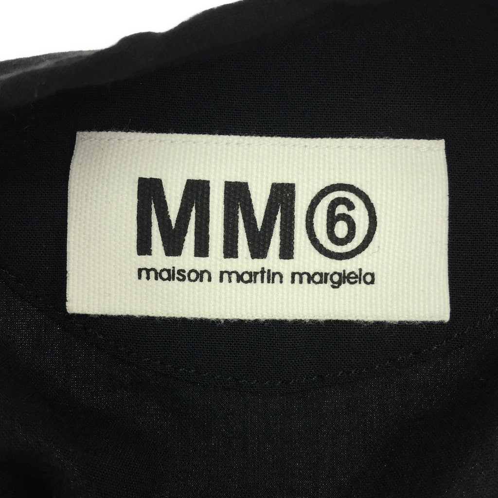 MM6 Maison Martin Margiela | 2011秋冬 |不對稱垂墜連身裙 |黑色 |女性的