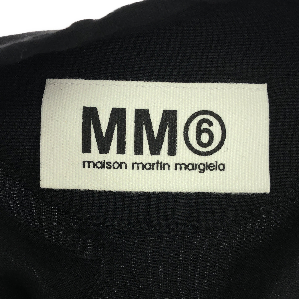 MM6 Maison Martin Margiela | 2011秋冬 |不對稱垂墜連身裙 |黑色 |女性的