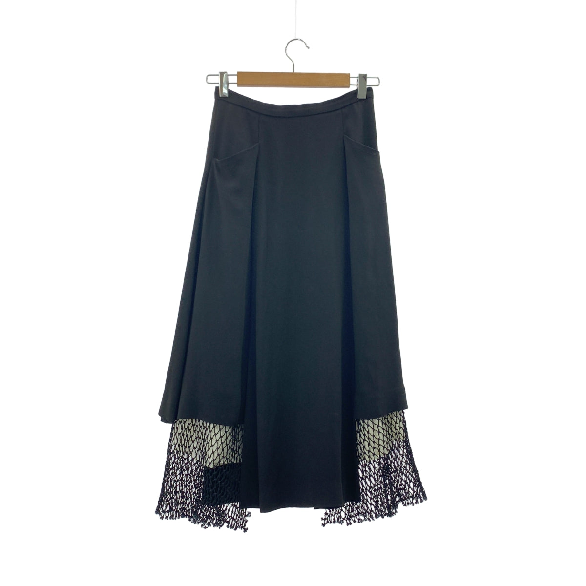 TOGA PULLA | 網眼多層半身裙 | 尺寸 34 | 黑色 | 女款