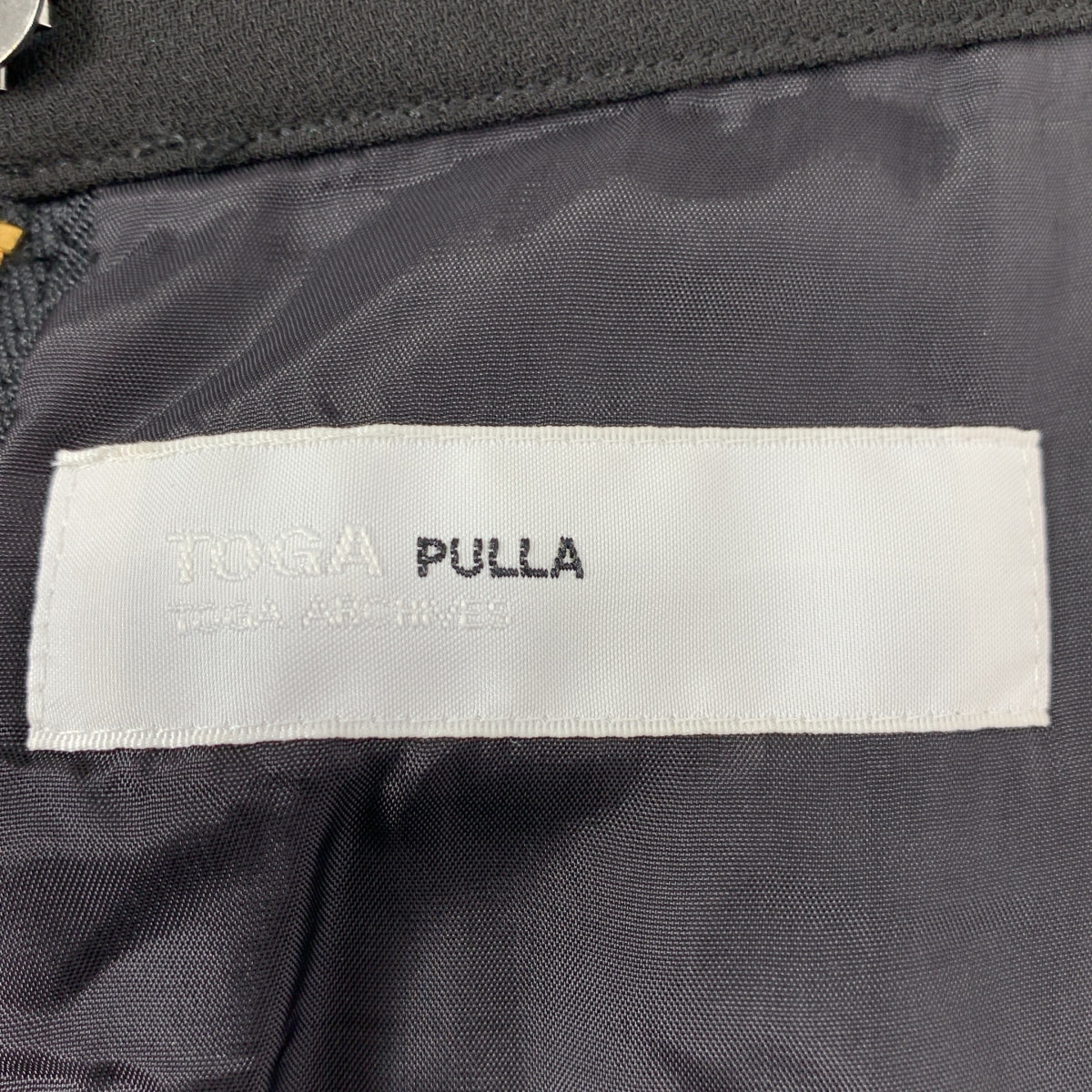 TOGA PULLA / トーガプルラ | メッシュ レイヤード スカート | 34 | ブラック | レディース