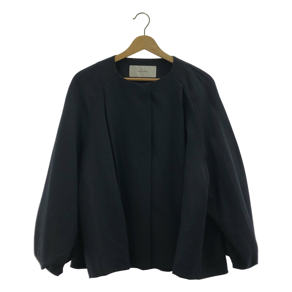 ADORE / アドーア | ウールアムンゼンノーカラージャケット | 38 | レディース