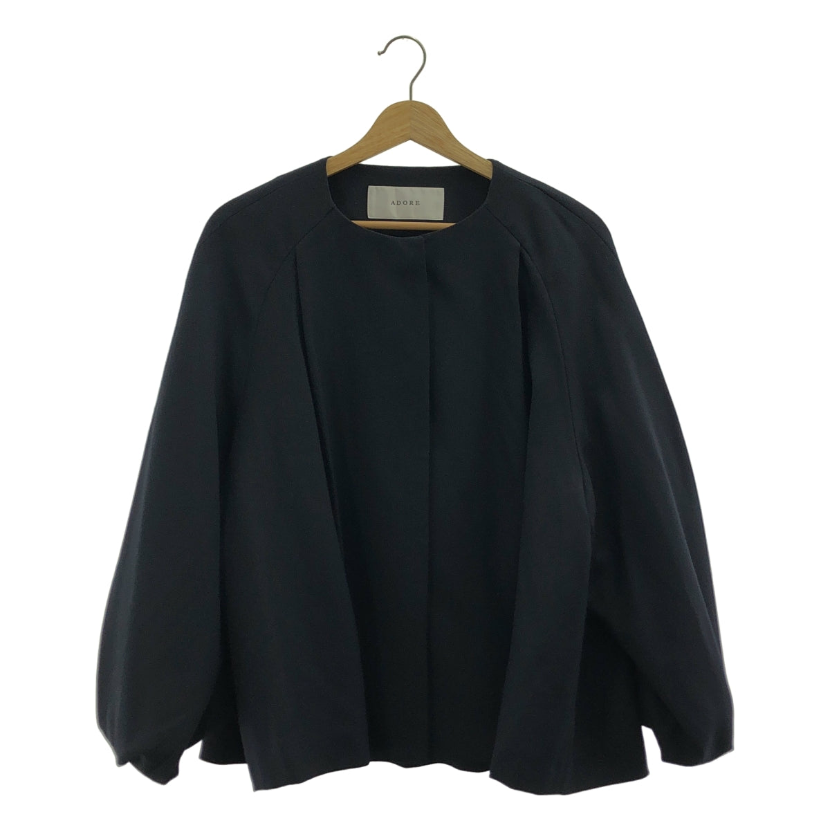 ADORE / アドーア | ウールアムンゼンノーカラージャケット | 38 | レディース