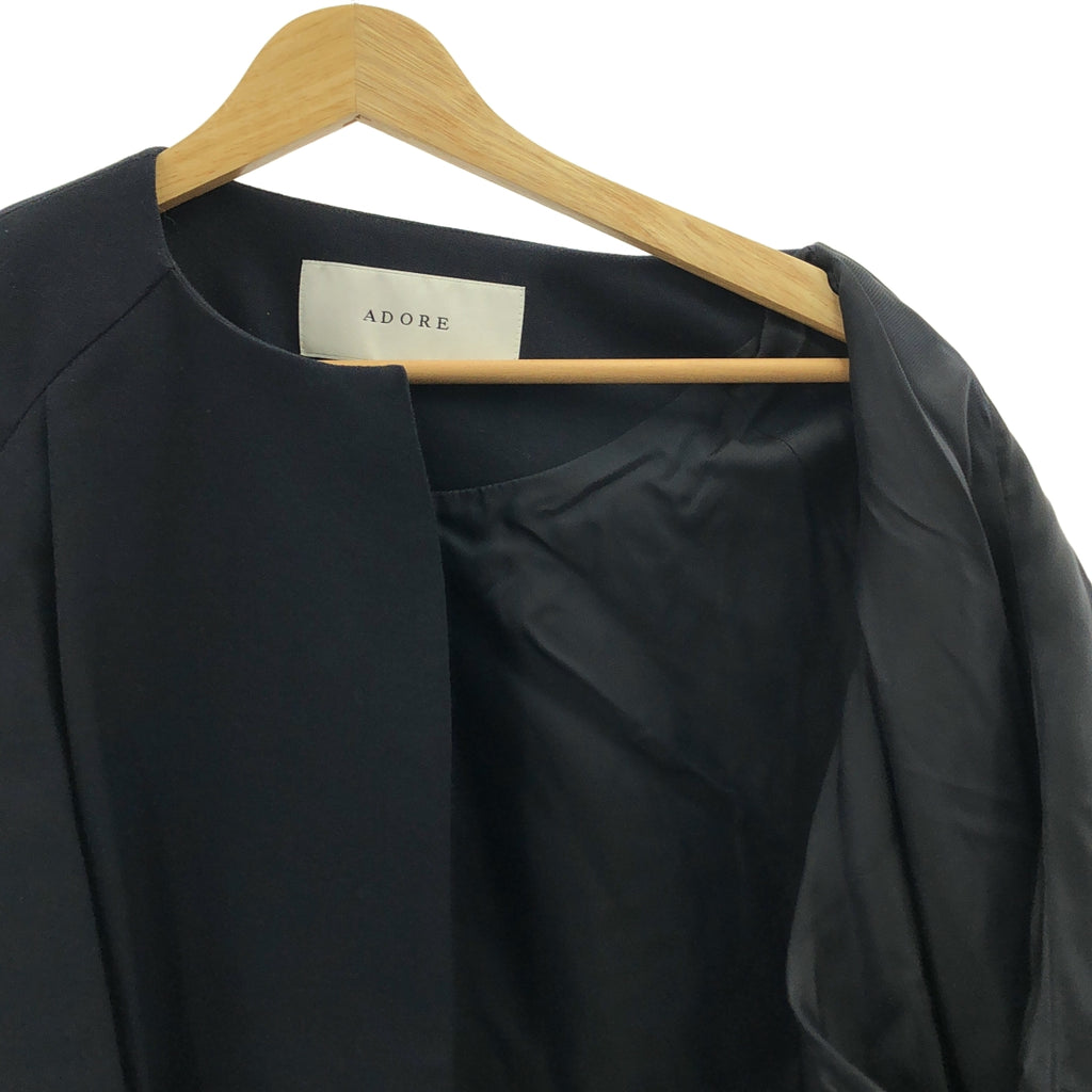 ADORE / アドーア | ウールアムンゼンノーカラージャケット | 38 | レディース