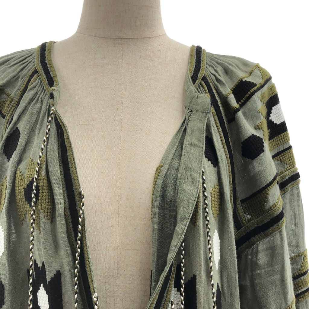 VITA KIN | L'Appartement 刺繡褶皺洋裝 | XS | 女款