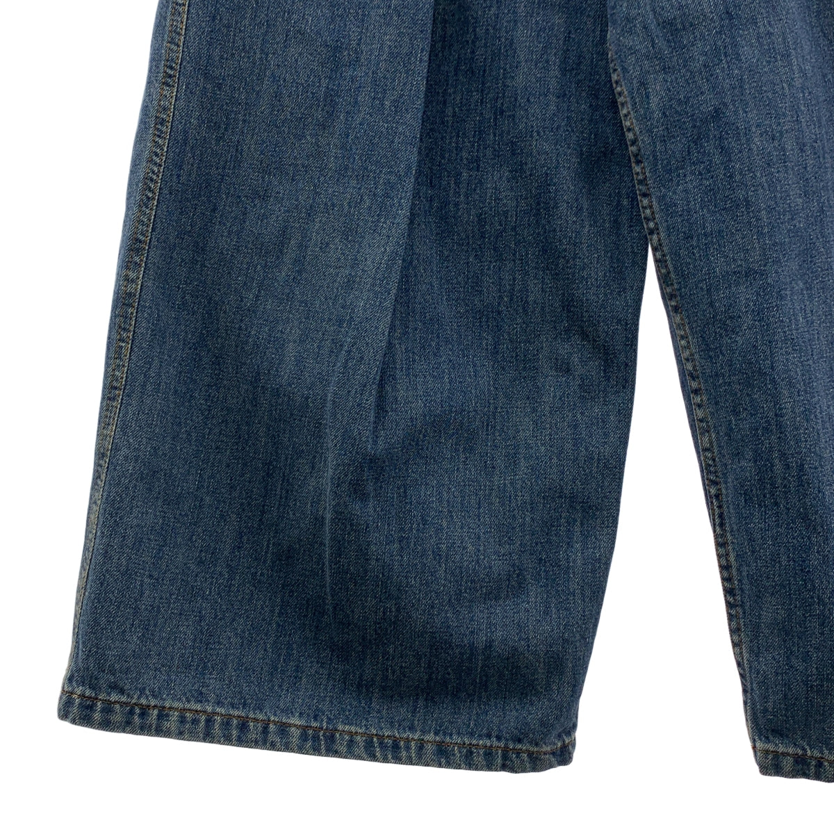 DRIES VAN NOTEN | 褶皺牛仔寬褲 | 尺寸 36 | 女款