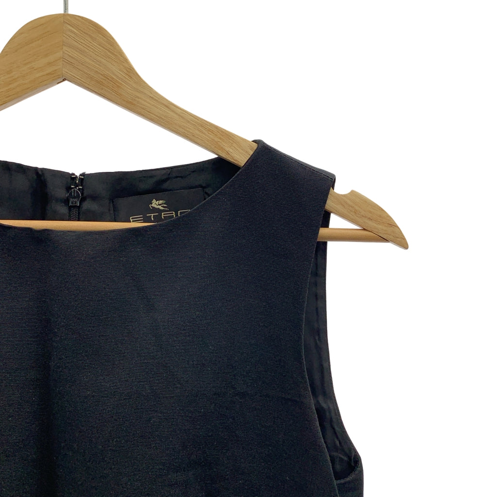 ETRO / エトロ | コットン レーヨン ノースリーブ ドレス ワンピース | 40 | レディース