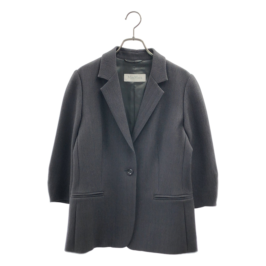 Max Mara / 맥스마라 | 울 실크 테일러드 재킷 | 42 | 여성