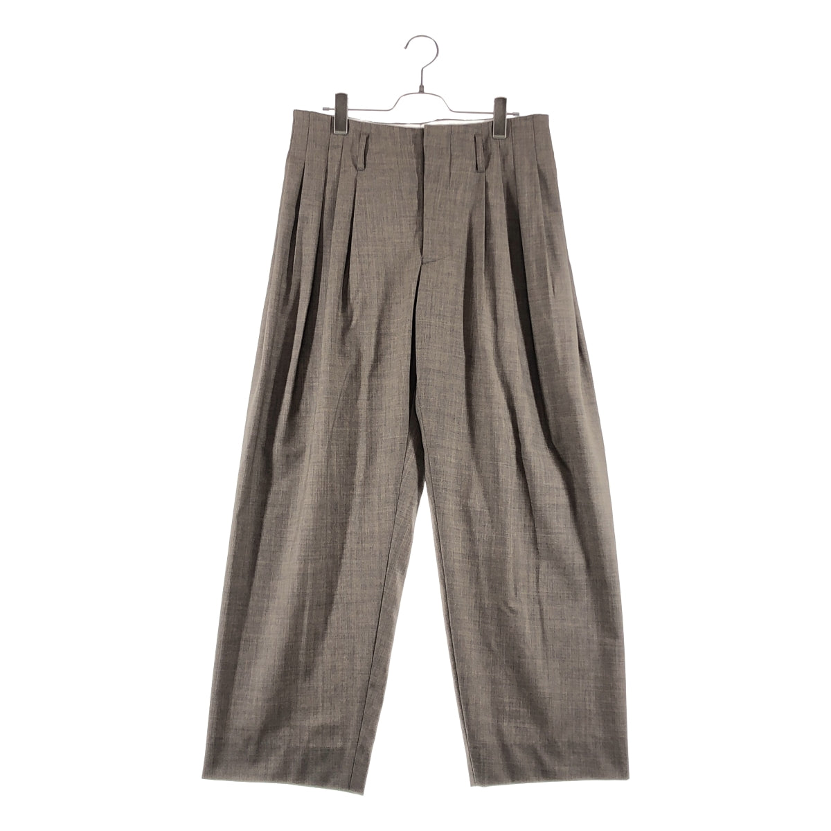 OVERCOAT / オーバーコート | 2025SS | 5 tuck trouser スラックス