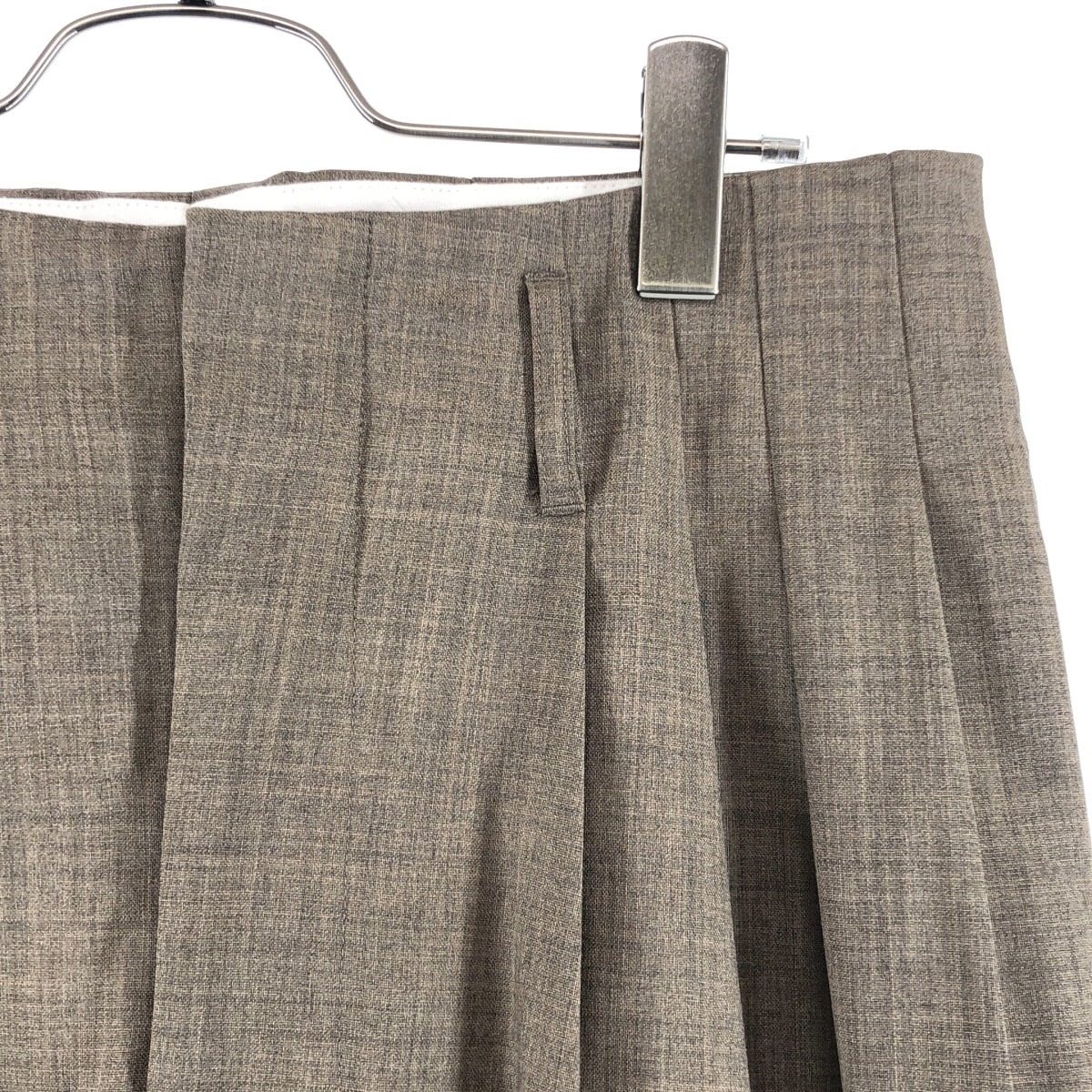 OVERCOAT / オーバーコート | 2025SS | 5 tuck trouser スラックス パンツ | M0 | Heather Greige | メンズ