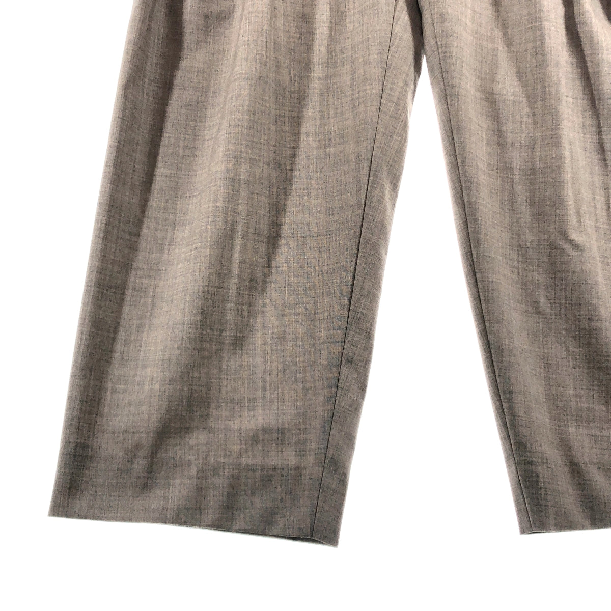 OVERCOAT / オーバーコート | 2025SS | 5 tuck trouser スラックス