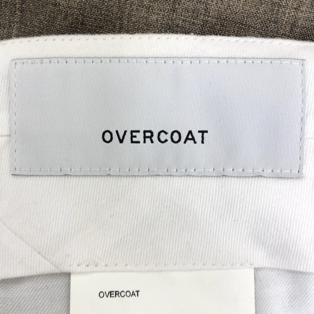 OVERCOAT / オーバーコート | 2025SS | 5 tuck trouser スラックス パンツ | M0 | Heather Greige | メンズ
