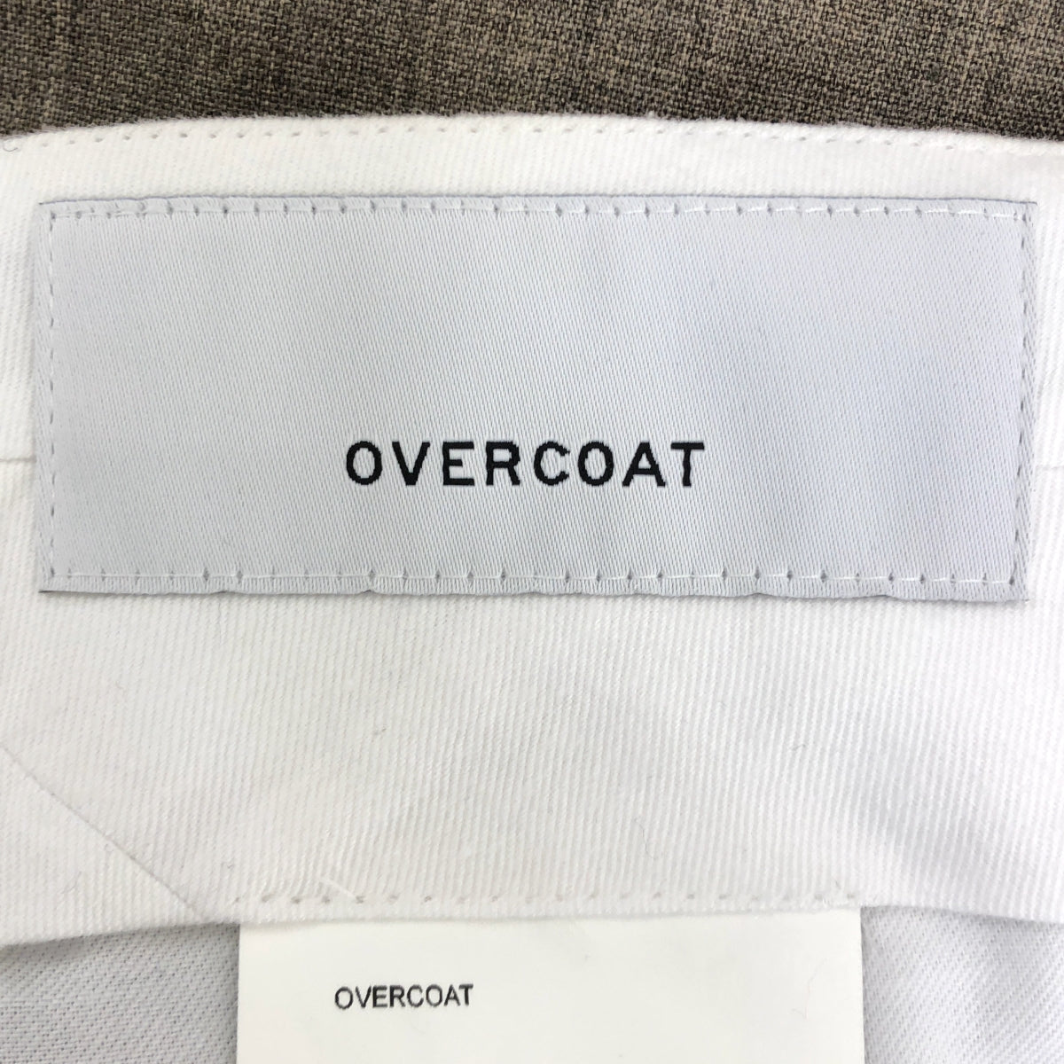 OVERCOAT / オーバーコート | 2025SS | 5 tuck trouser スラックス パンツ | M0 | Heather Greige | メンズ