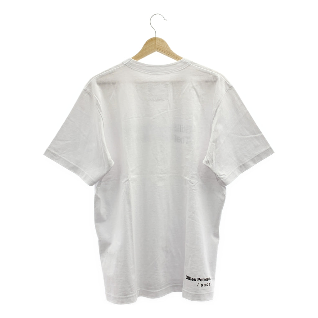 sacai | 2023 秋冬 | x Gilles Peterson 印花 T 卹 | 尺寸 4 | 男款