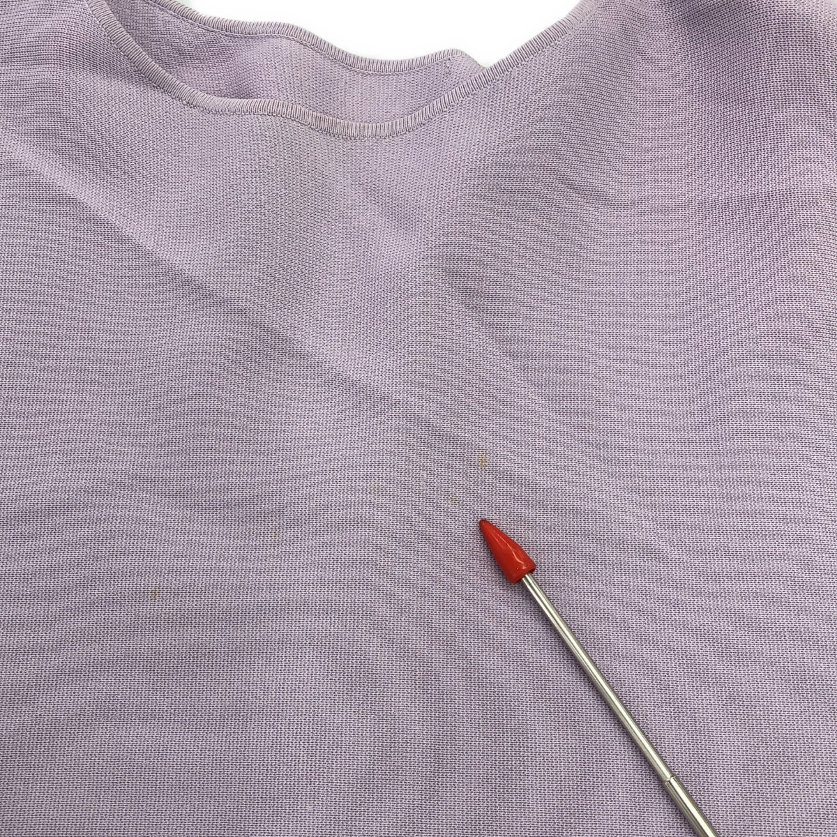 ADORE / アドーア | レーヨン ナイロン ドルマンスリーブ ニット | 38 | パープル | レディース