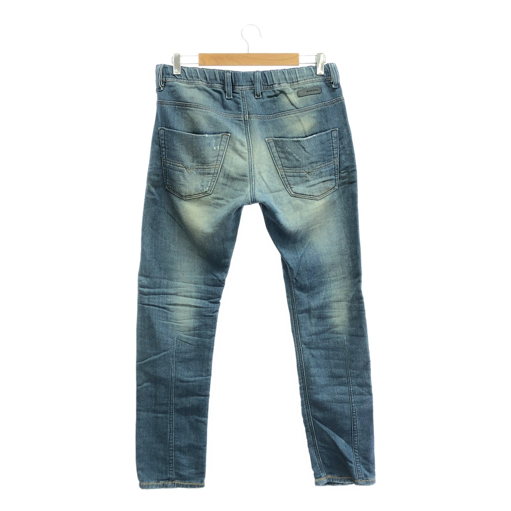 DIESEL / 디젤 | KROOLEY-NE 0800A 스웨트 데님 팬츠 | 28 | 인디고 | 남성