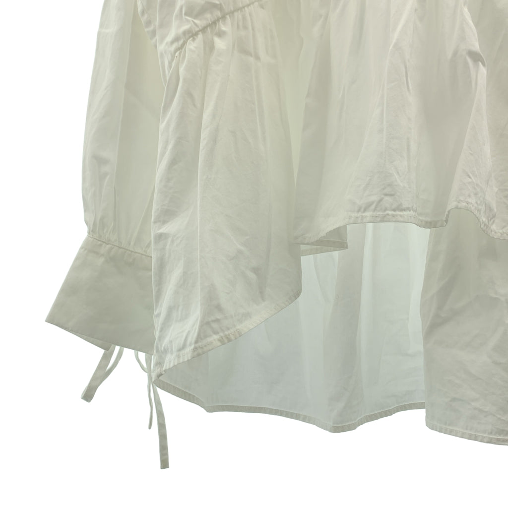 Cecilie Bahnsen / セシリーバンセン | Andrea コットン ギャザー プルオーバー シャツ | UK8 | レディース