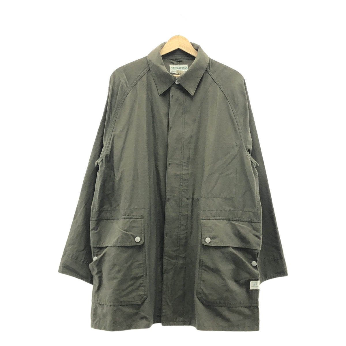 SASSAFRAS / Sassafras | fall leaf coat / Chin strap fall leaf coat | L | Men's